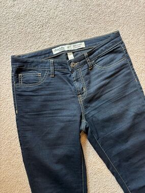 Charlotte Russe Navy Stretch Skinny Jeggings